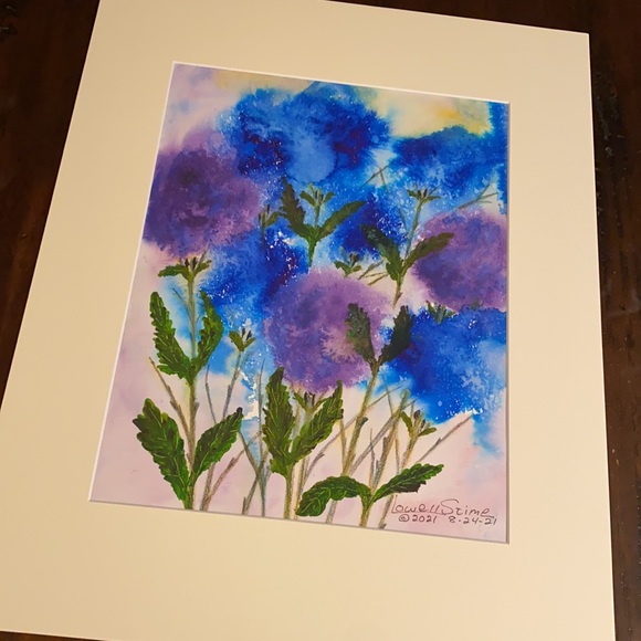 Original Watercolor 16x20 God’s Bouquet - Picture 8 of 9